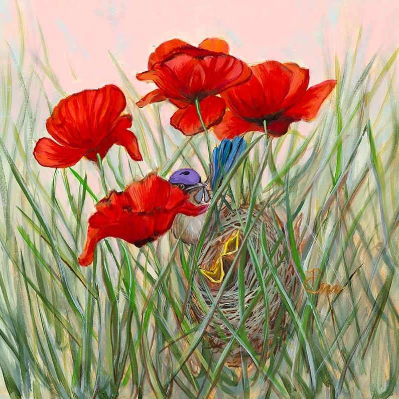 Love. Red. Peonies by Priya Gore 