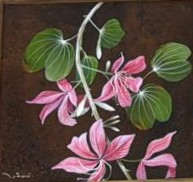 Flower pink 2 by Woravit Laokwansathit 