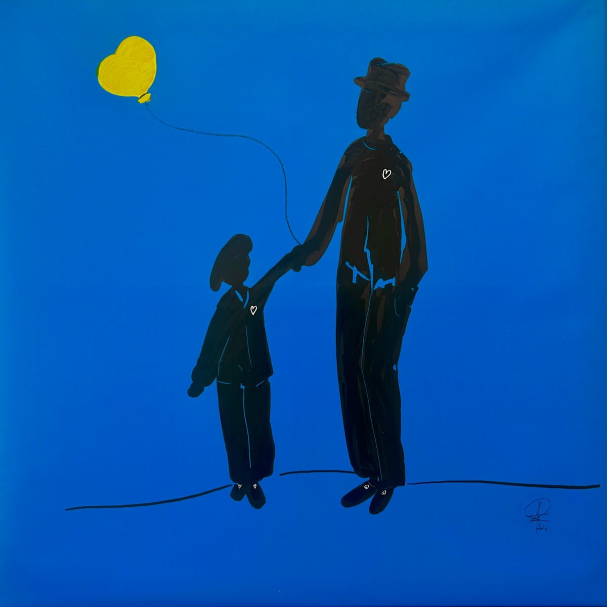Father and Son by Antoinette Rozan 