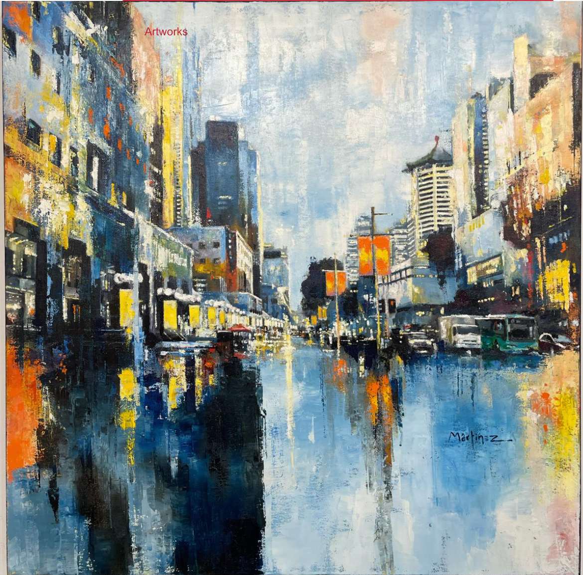 Orchard Road by Jose Martinez 