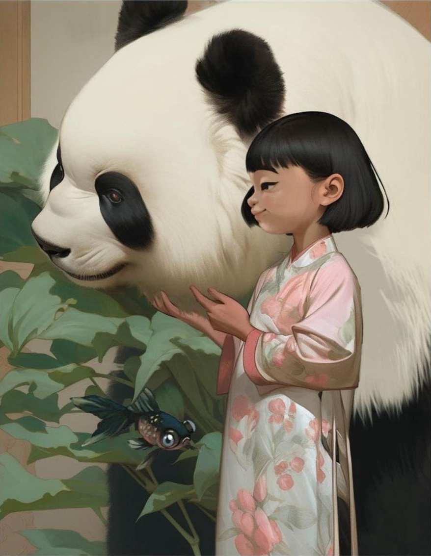 Panda Whisperer by Bebewahyu 