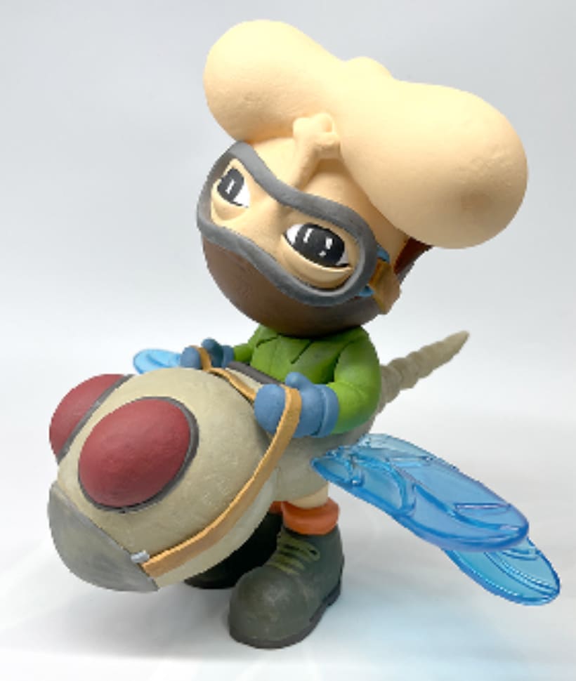 Still Raining (Sculpture) by Lesdoublewood 