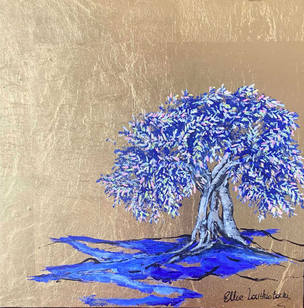 Blue earth by Ellie Lasthiotaki 