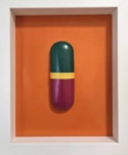 Pill #58 by Uwe Klauke  Image: Pills of Happiness 2004 Edition III (plain) 