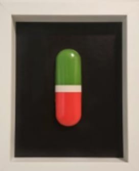 Pill #61 by Uwe Klauke  Image: Pills of Happiness 2004 Edition III (plain) 