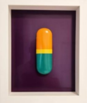 Pill #62 by Uwe Klauke  Image: Pills of Happiness 2004 Edition III (plain) 