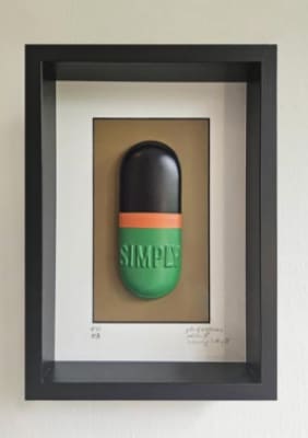 Pill #70 - Simply by Uwe Klauke  Image: Pills of Happiness (Message in the pill) 