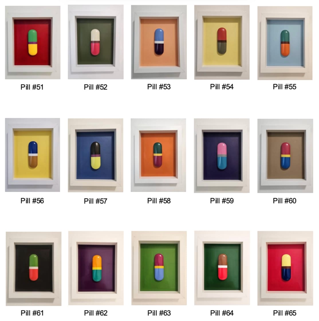 Pills of Happiness 2004 Edition III (plain) by Uwe Klauke 