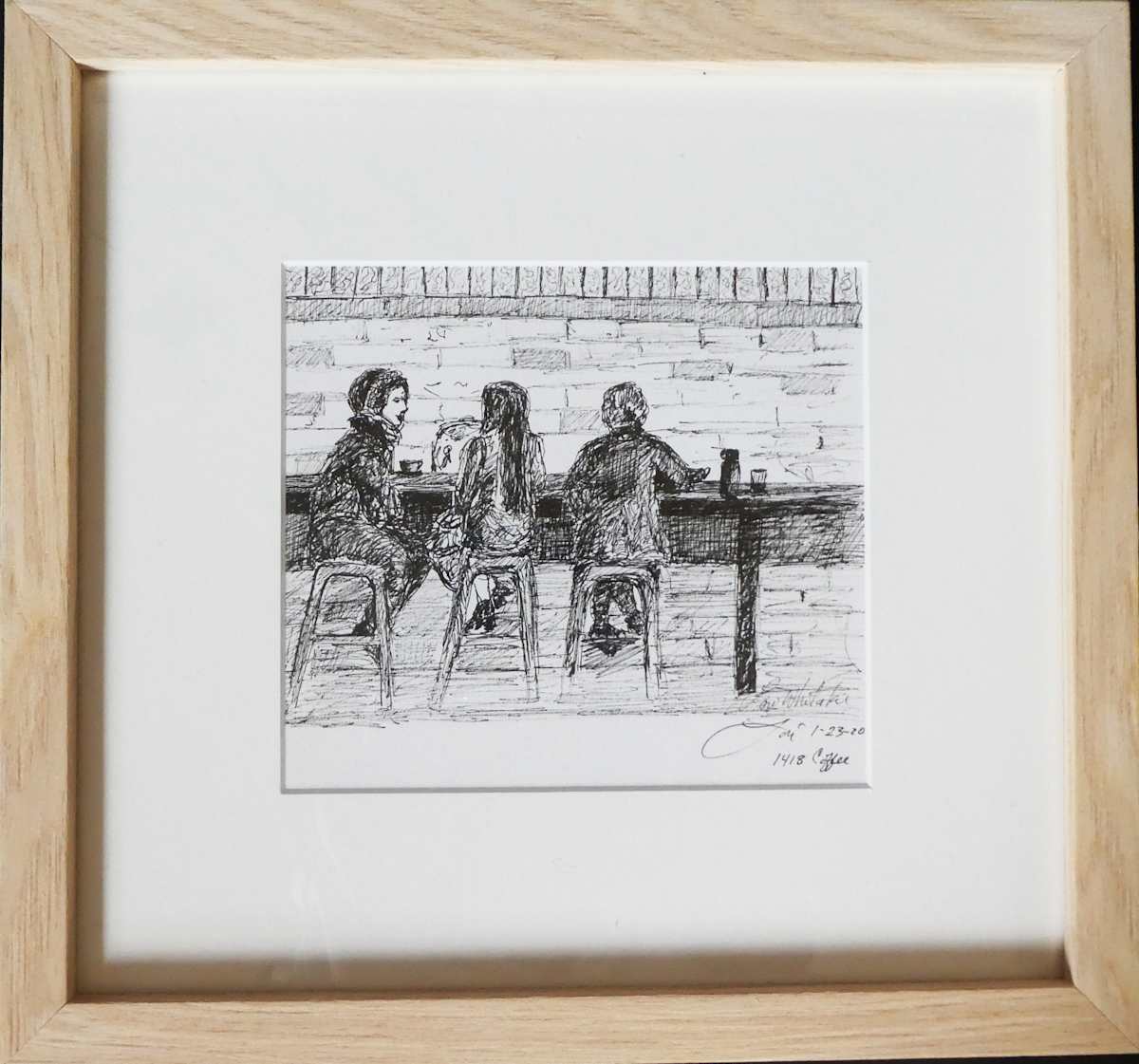 Coffee Bar Chat by Lori Morrell Whitaker, Image 1.
