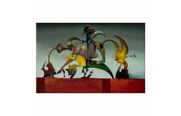 Surrealist Composition by Jules Perahim, Image 2.