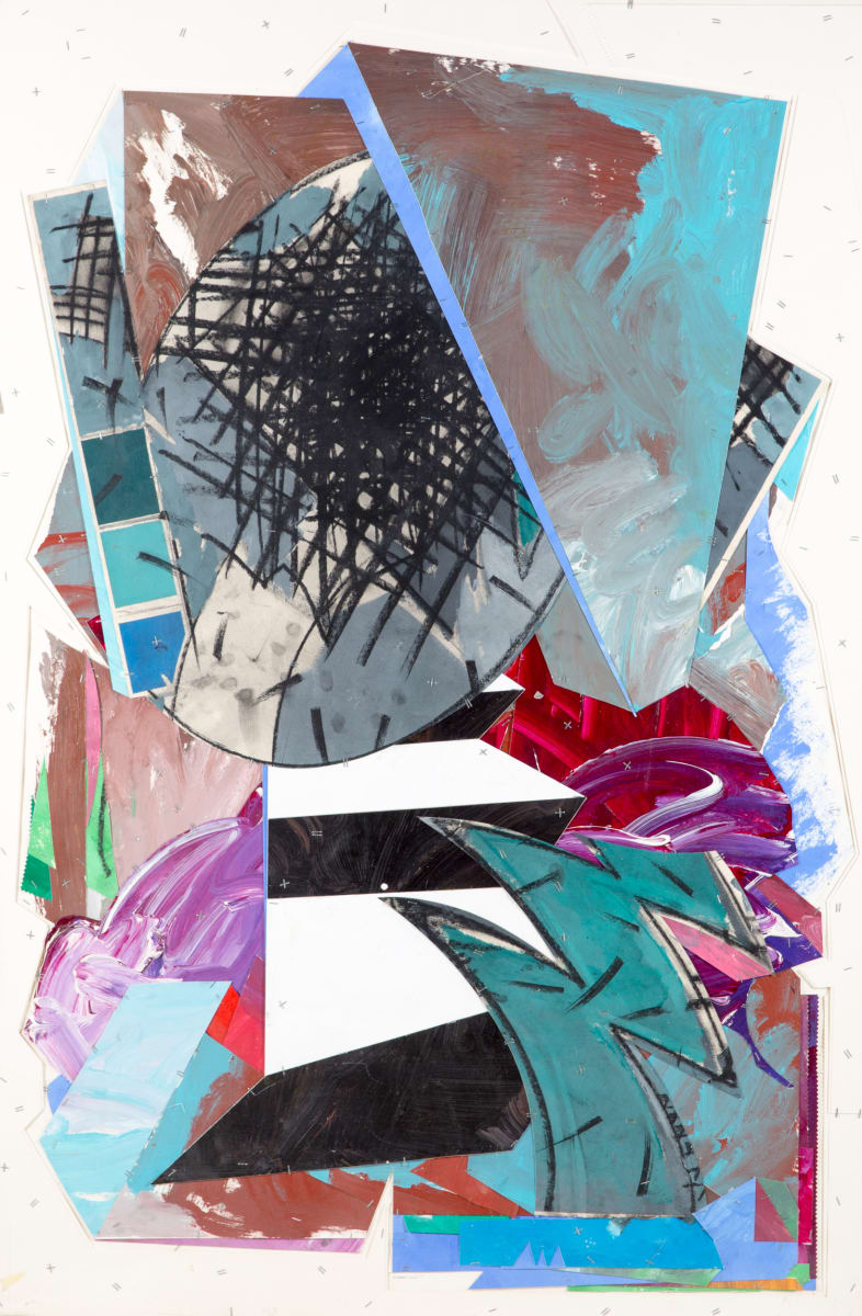 Tree for Mine, Arms' Stead [AR' BE, CE] (triptych with 364, 365, and 362) by Robert Reed  