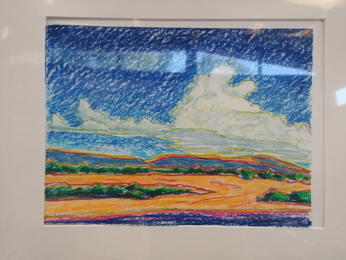 Big Sky Orange Land by Stuart Burton, Image 1.