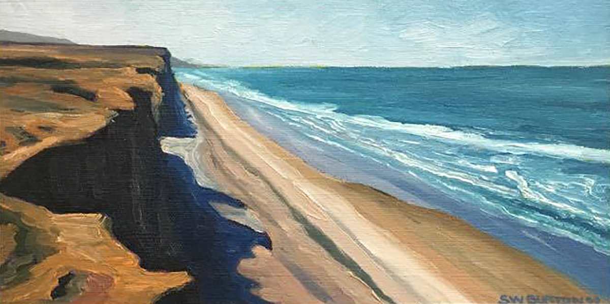 Cliff Side Shadows South by Stuart Burton, Image 1.