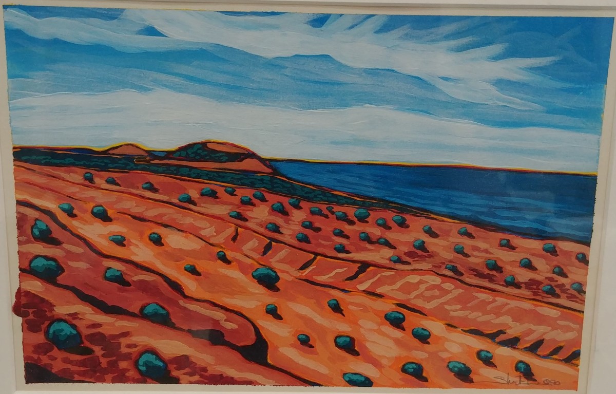 Coast Red Rock Bush by Stuart Burton, Image 1.