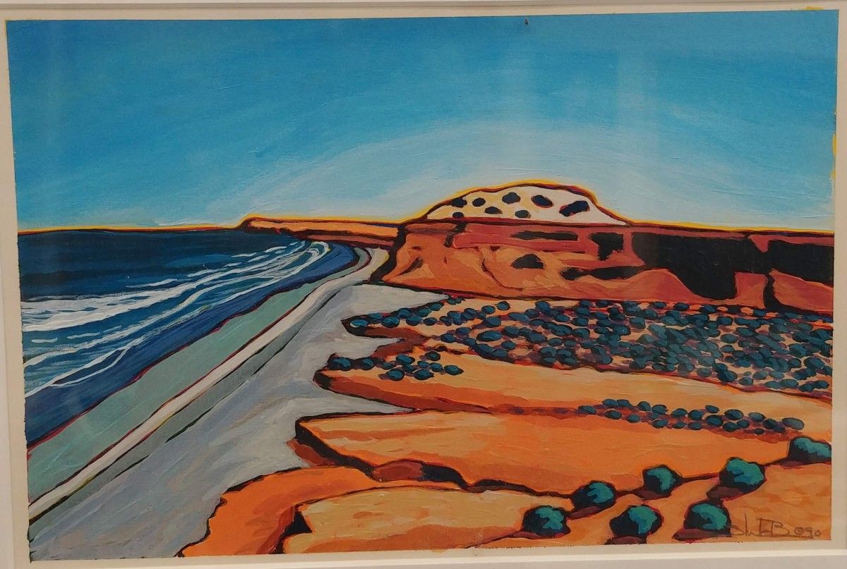 Coast Red Rock by Stuart Burton, Image 1.