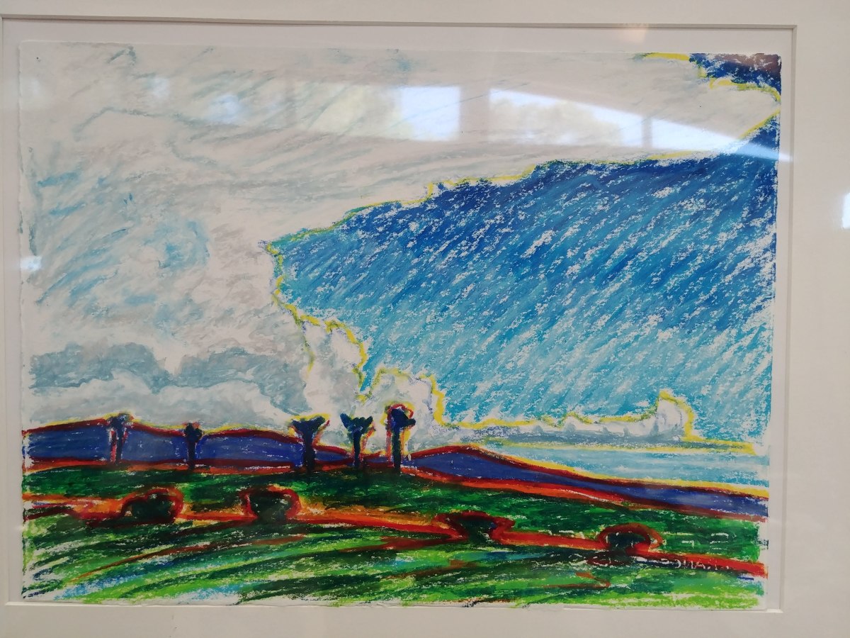 Green Grass Giant Cloud by Stuart Burton 