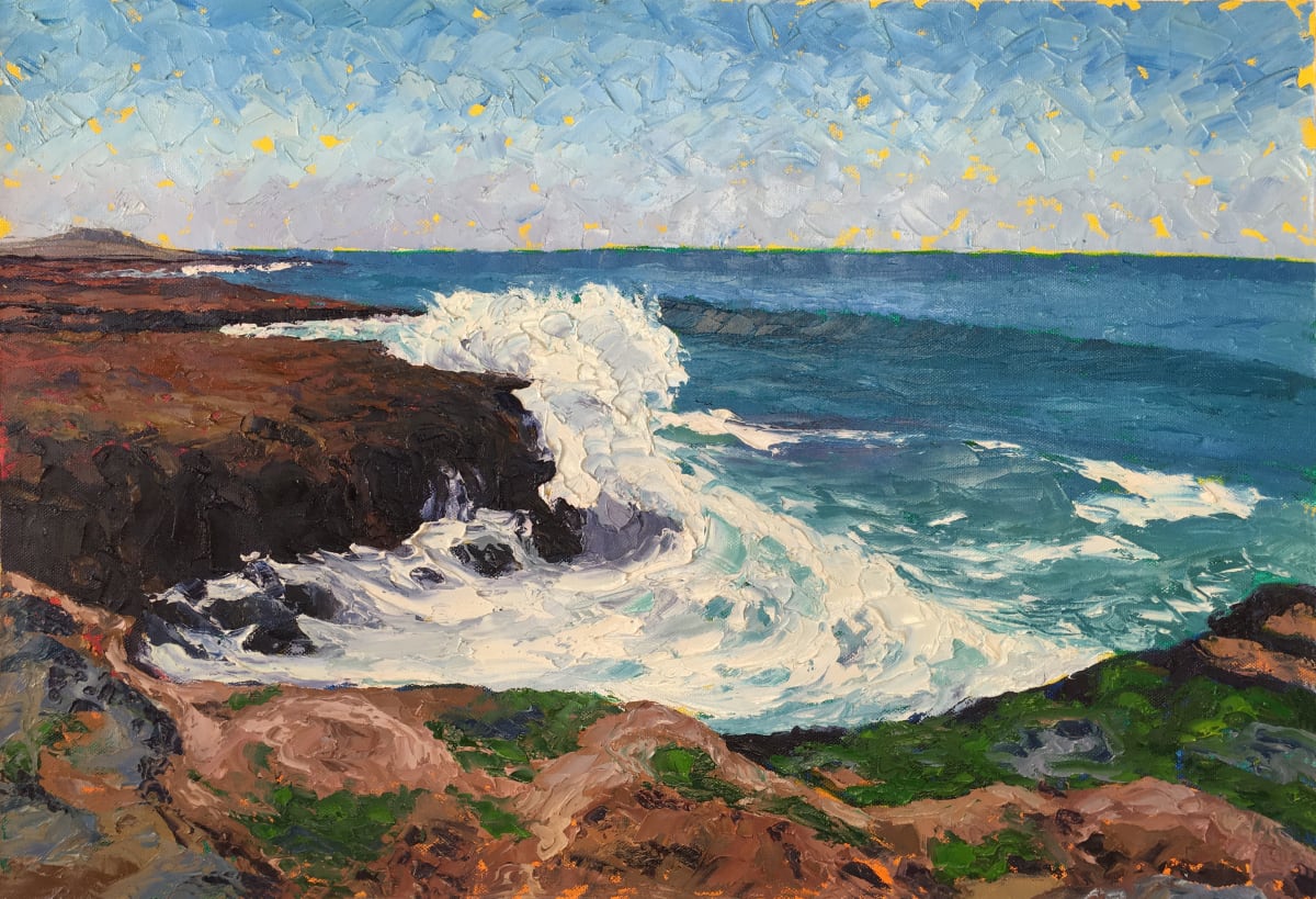 Crashing Wave by Stuart Burton 