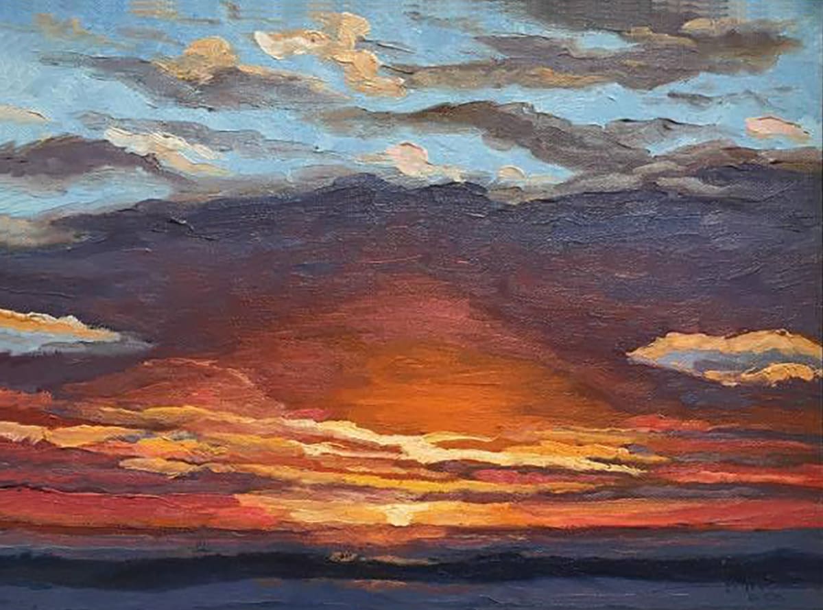Baja Sky Study II by Stuart Burton 