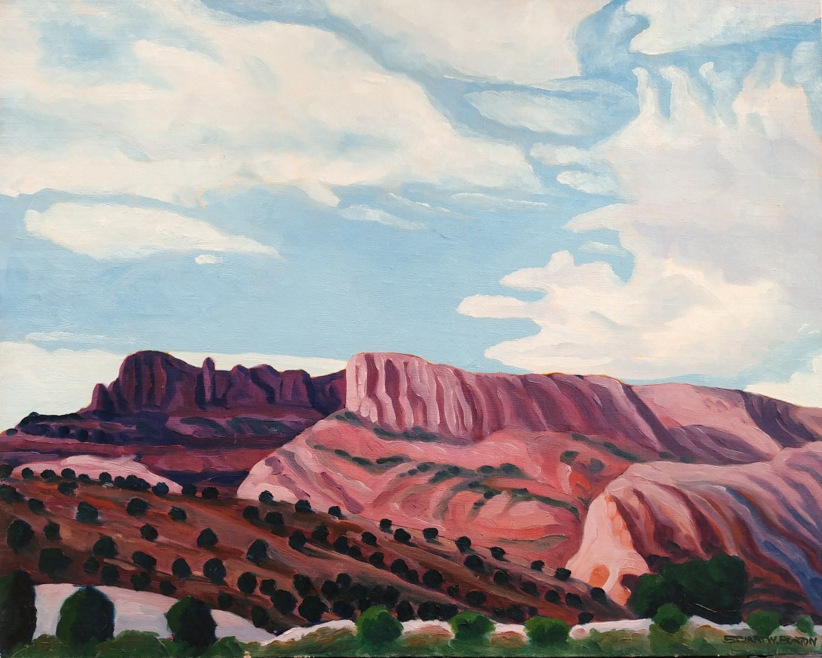 Purple Mesa by Stuart Burton, Image 1.