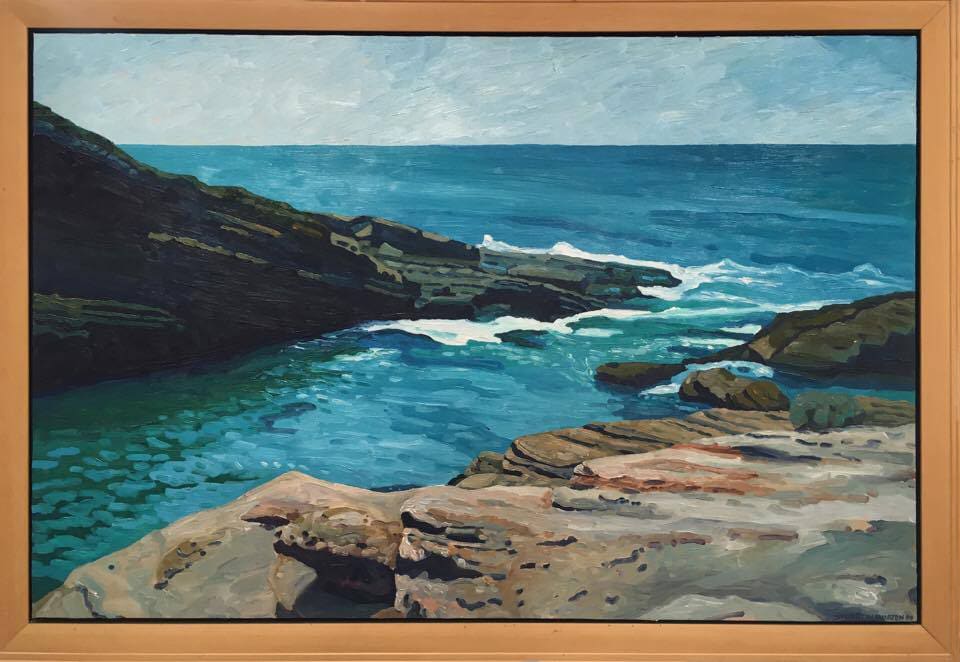 Turquoise Surge by Stuart Burton, Image 1.