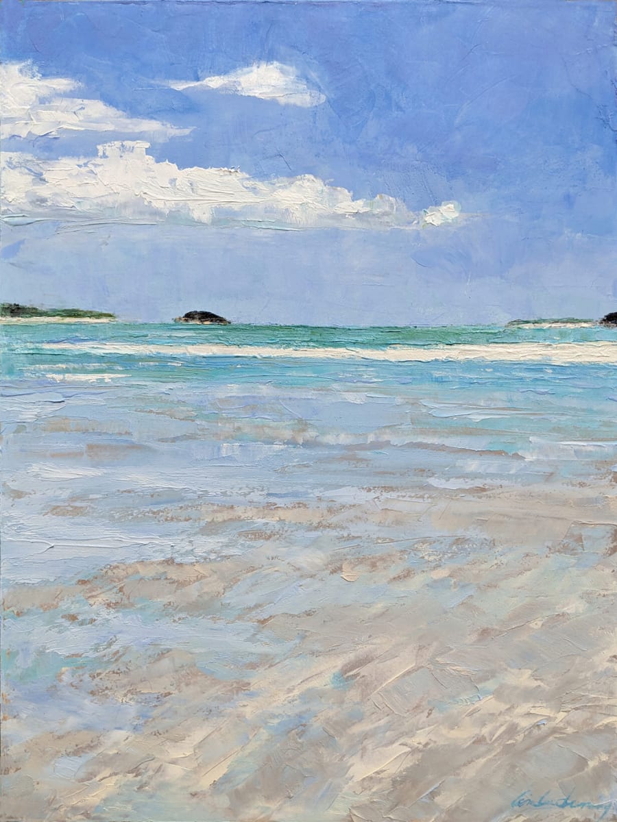 A Blue Green Horizon by Linda Deming 