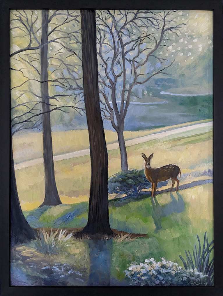 Morning Light by Linda Deming  Image: Scene in North Asheville, NC