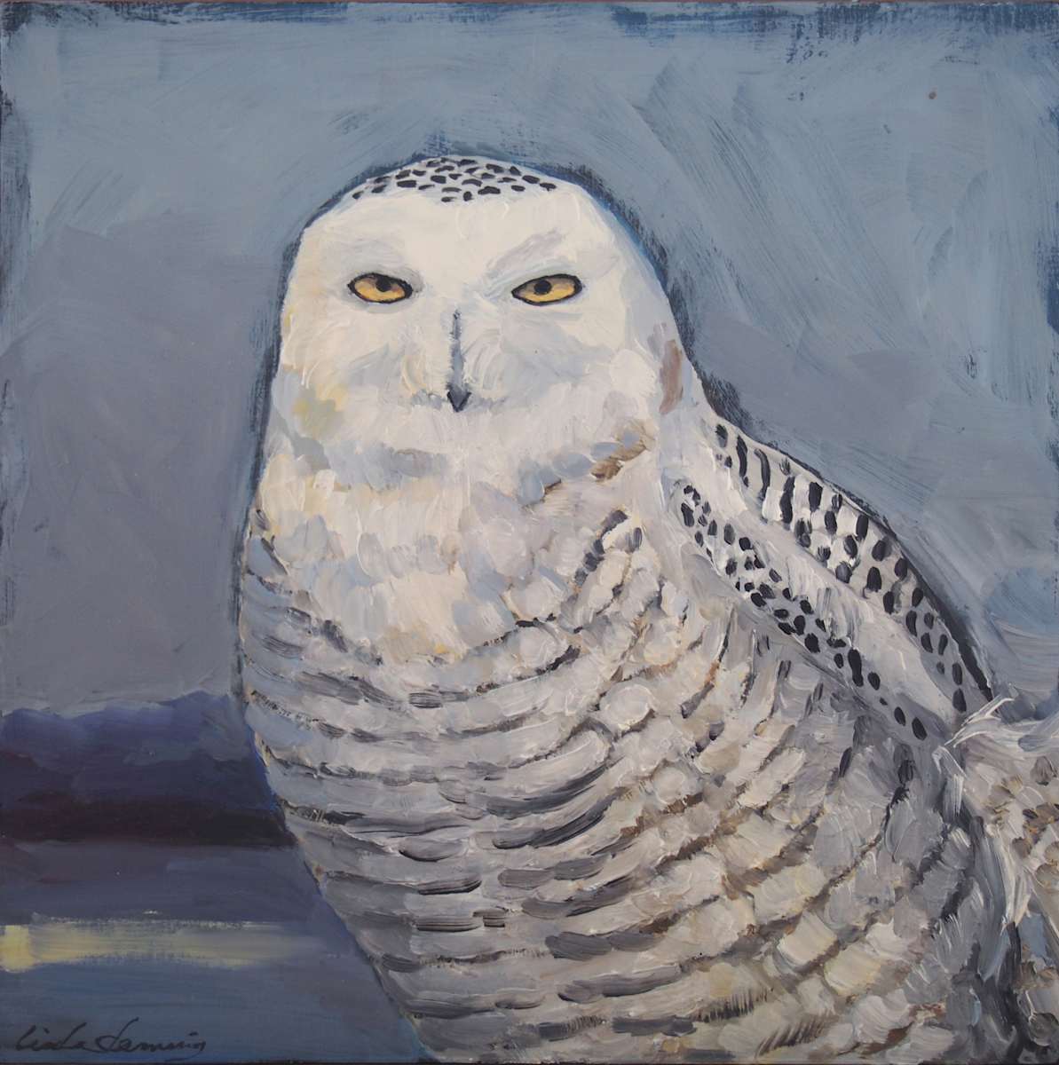 Snowy Owl by Linda Deming 