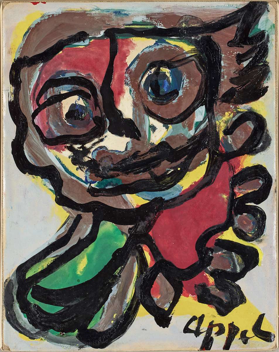 Hoved by Karel Appel 