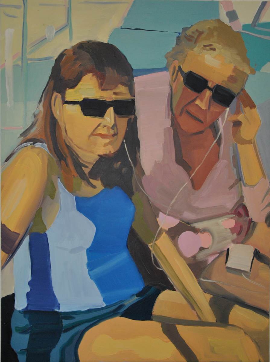 Anette og Maiken i Lissabon by Erik A. Frandsen 