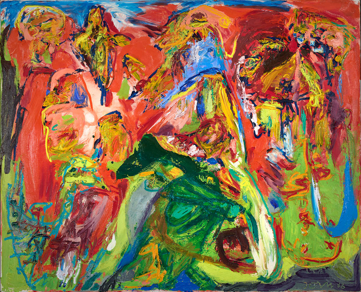 Mythomanische Komposition by Asger Jorn 
