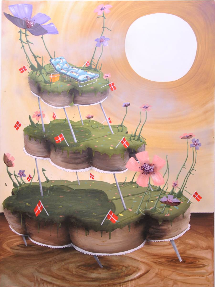 Island on the top of by Krista Rosenkilde 