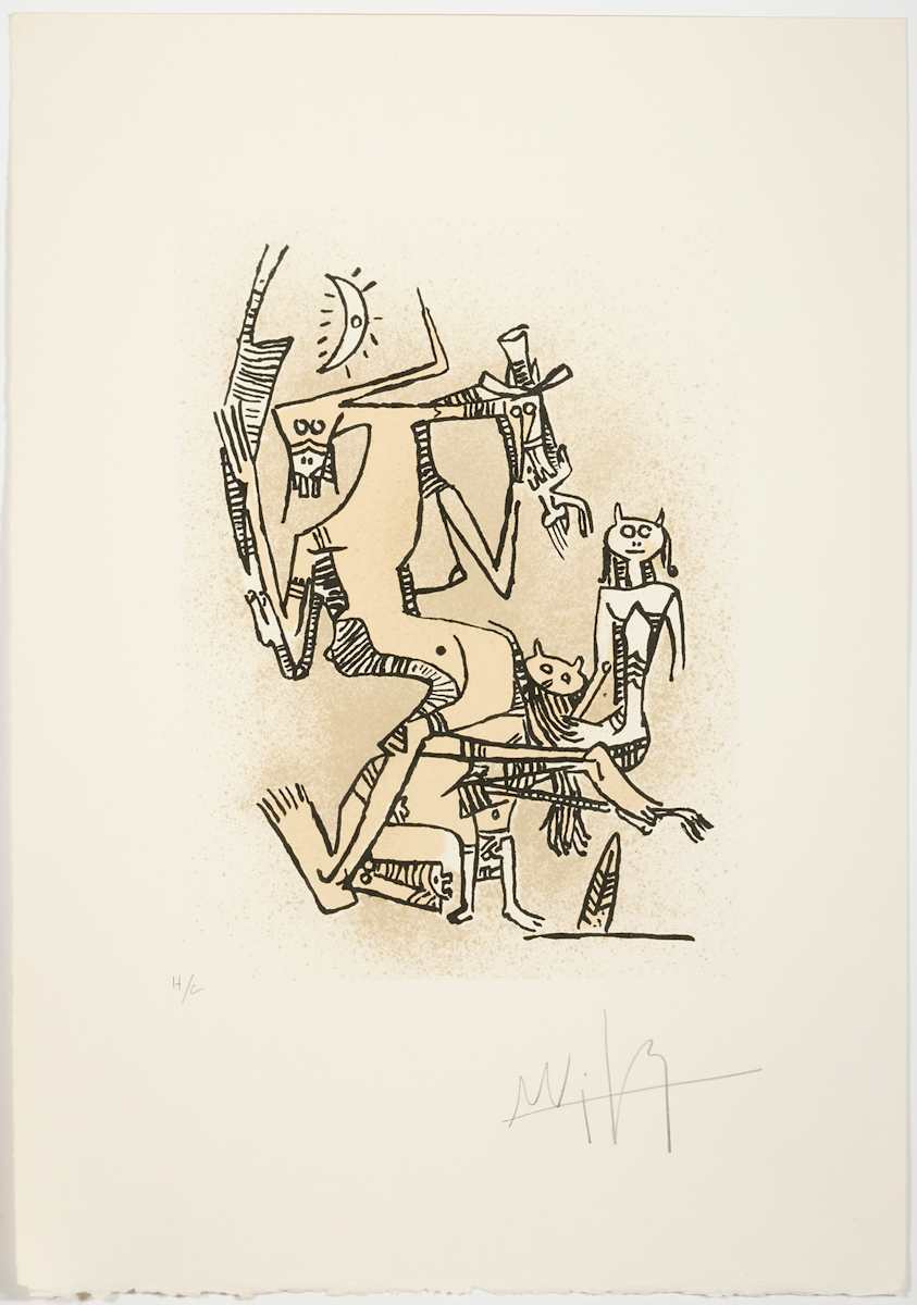 Uden titel by Wilfredo Lam 
