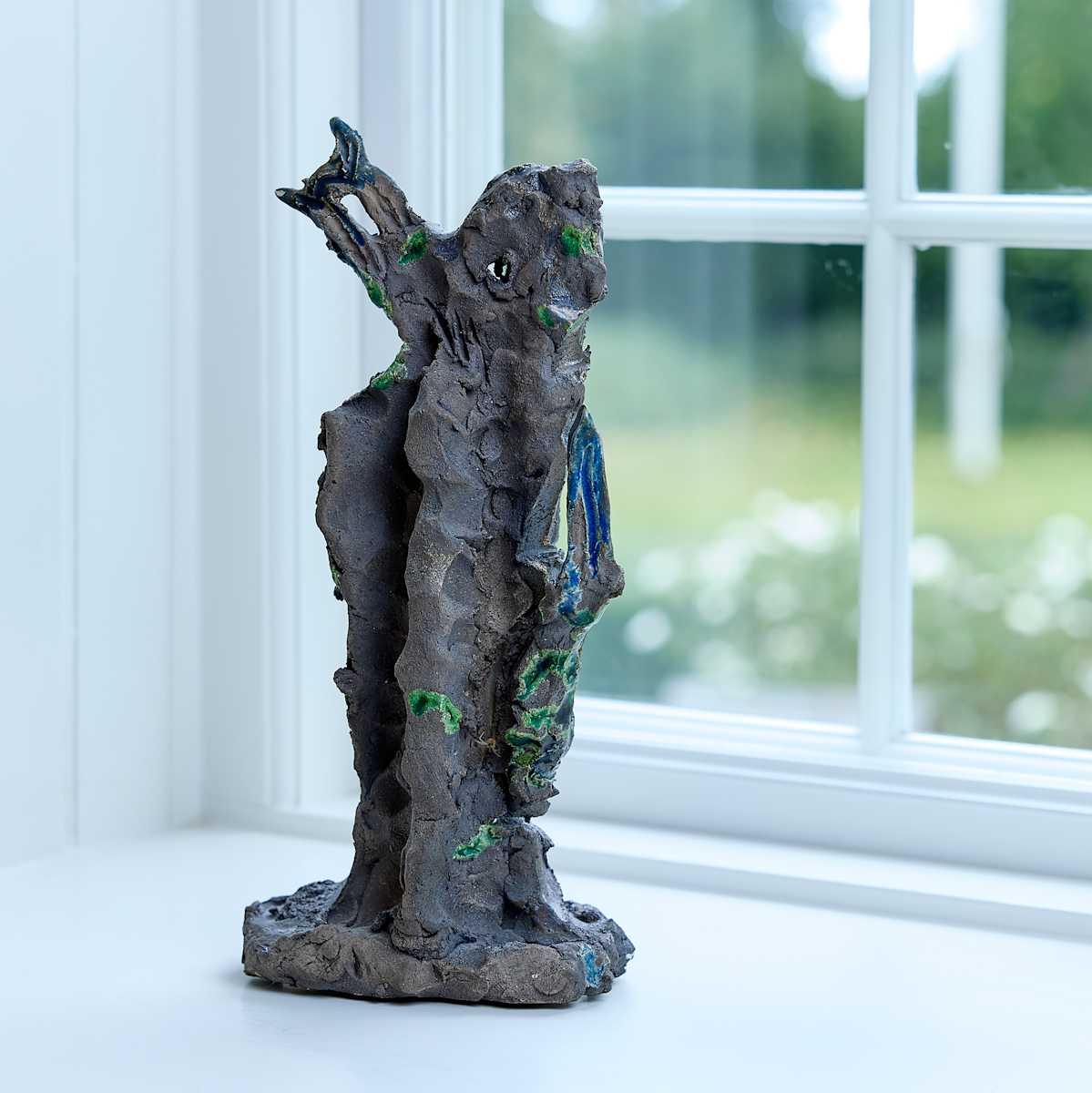 Mand med ligtorn by Bjørn Nørgaard 