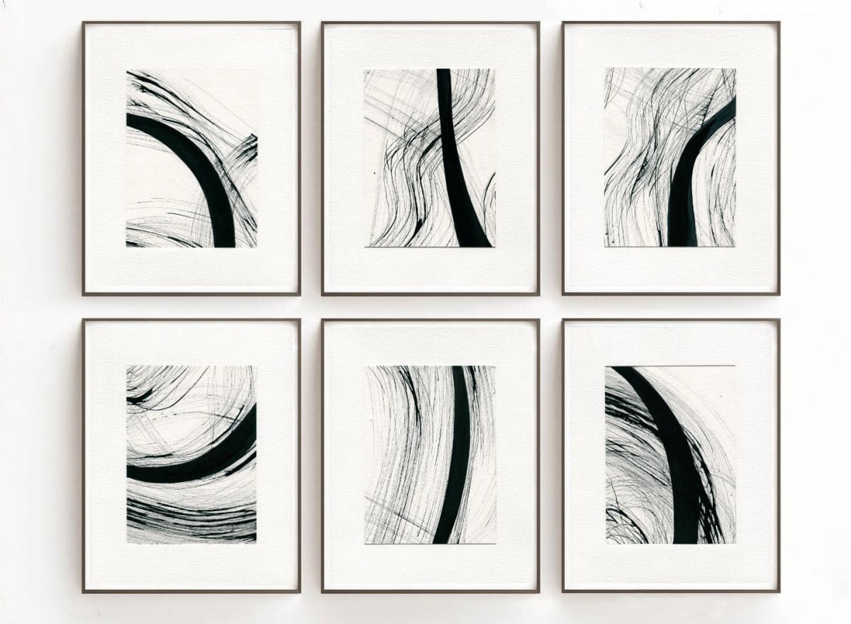 Backstage - Series # 7-12 by Aga Koch 