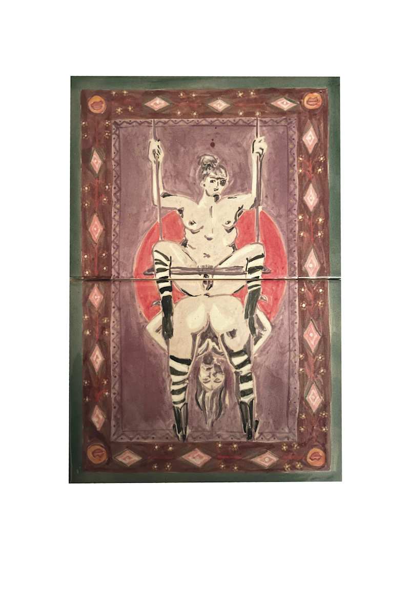 Französischer Teppich I by Paula Knaps-Loos, Image 1.