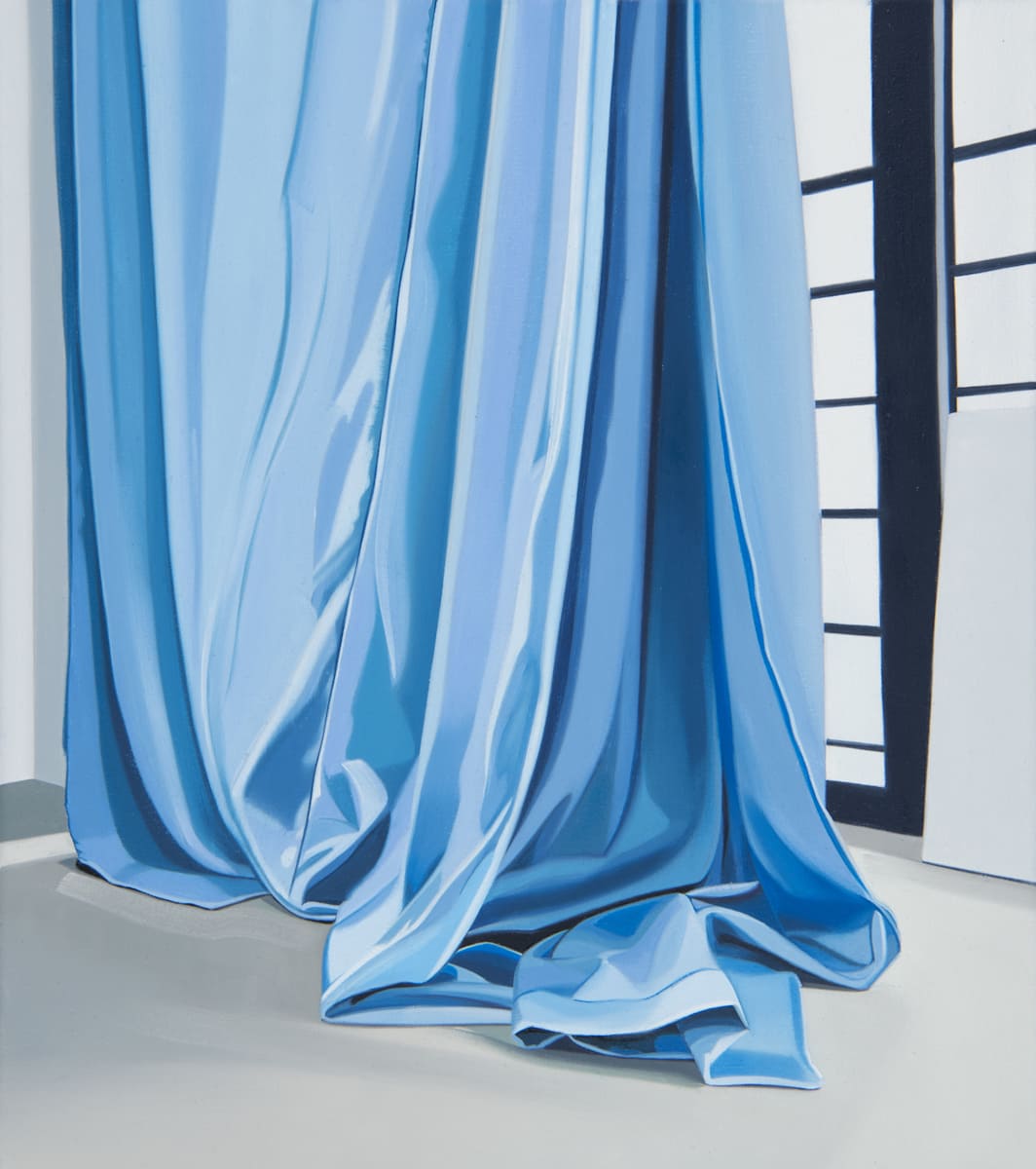 Vorhang, Fenster, Leinwand by Lara Kaiser, Image 1.