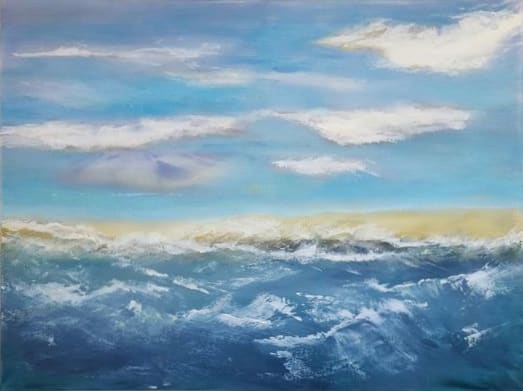 Choppy Seas by Helen Ollerenshaw 