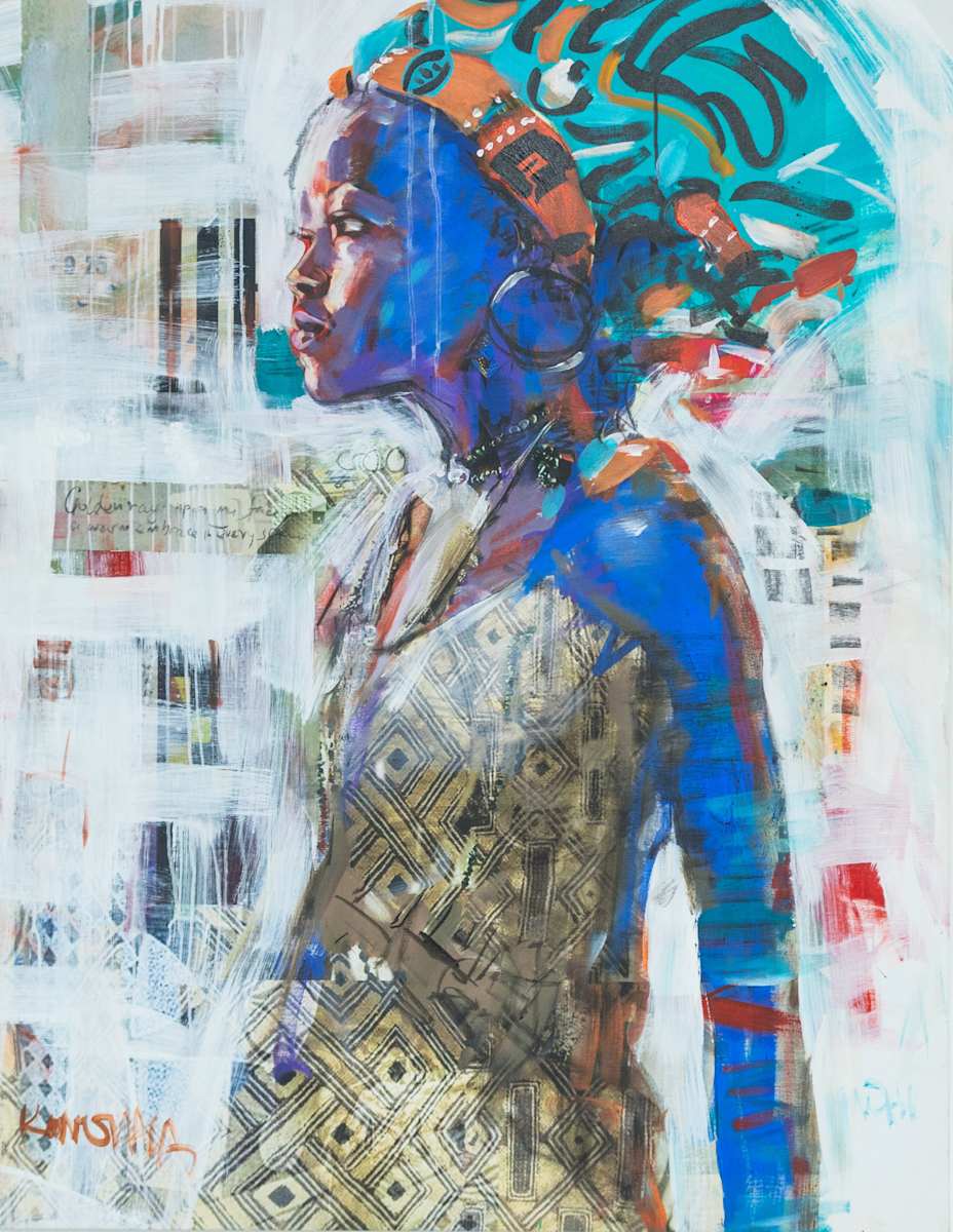Evening Walk by Patrick Kinuthia 