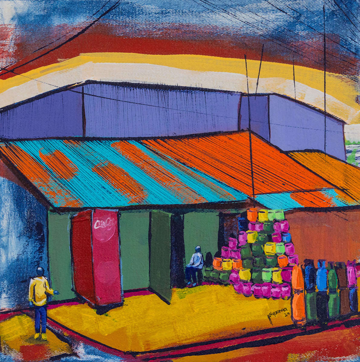 Gas Depot by Chrispus Nyaanga, Image 5.