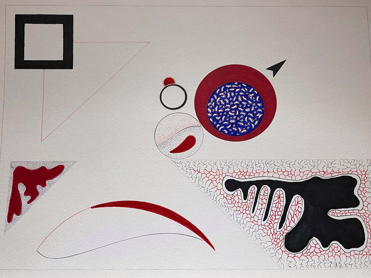 Unfinished abstract by Timothy Ray Horn 