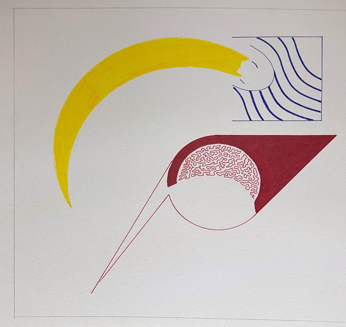 Unfinished abstract by Timothy Ray Horn 
