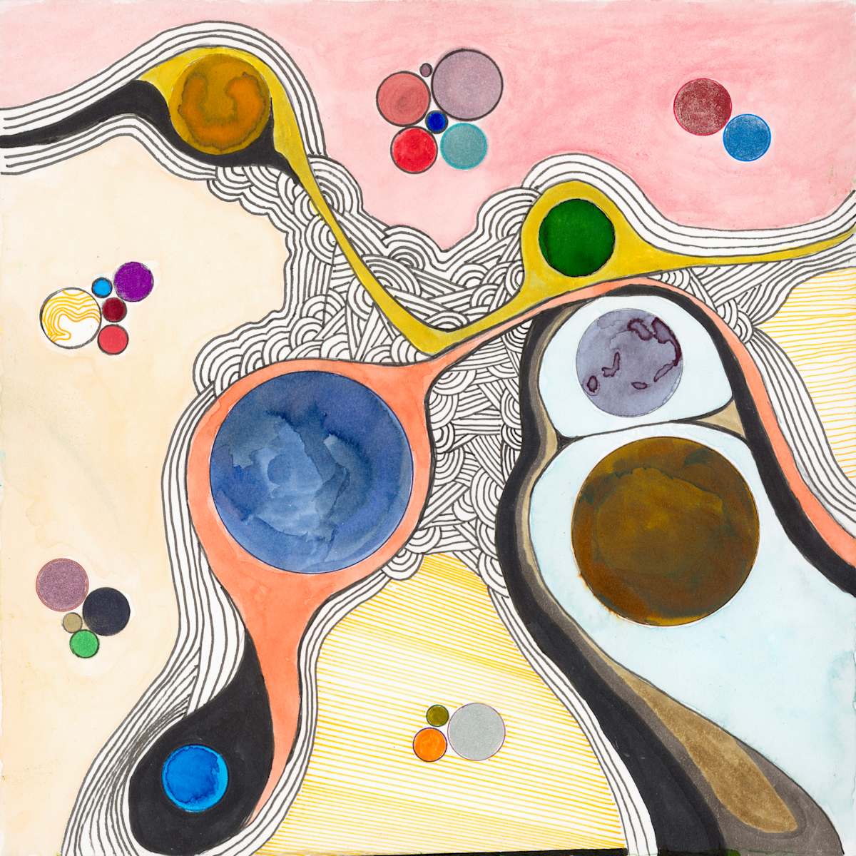 114 Neuro orbs by Timothy Ray Horn 