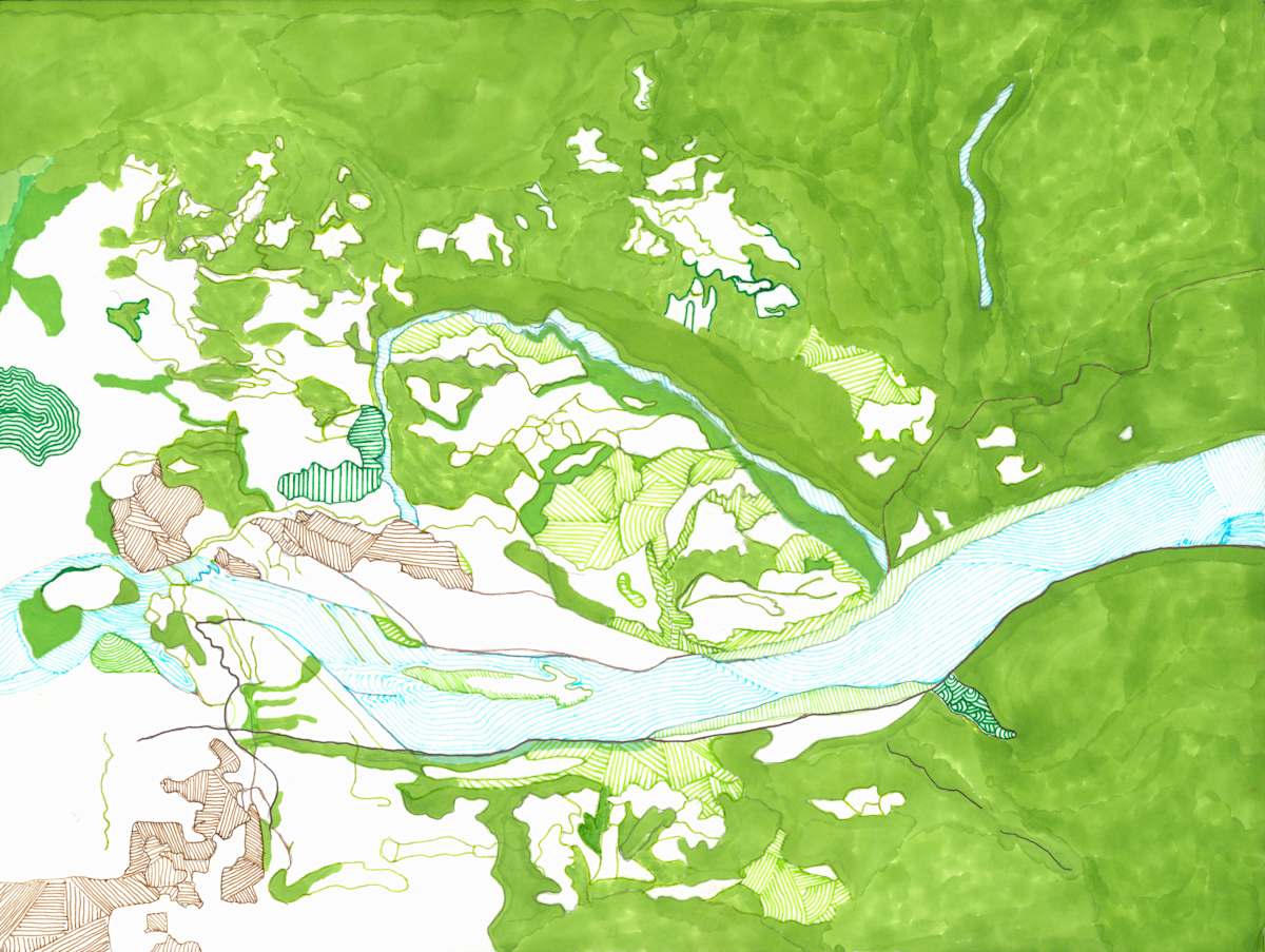133 Vancouver TOPOGRAPHY by Timothy Ray Horn 