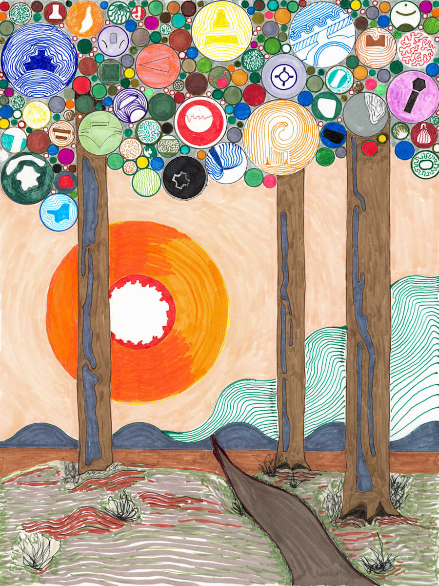 1  Abstract Landscape 2 by Timothy Ray Horn 