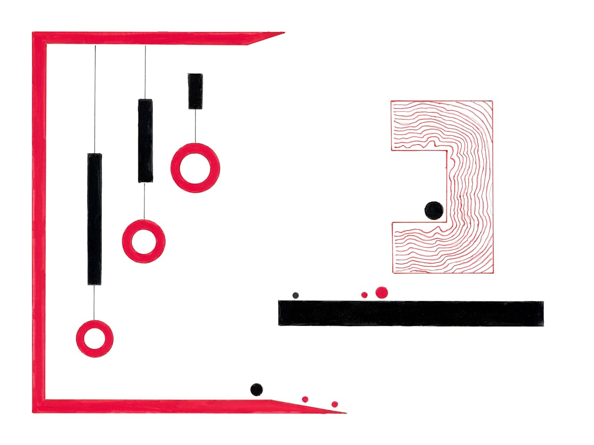 30 Geometric Abstract 2 by Timothy Ray Horn 