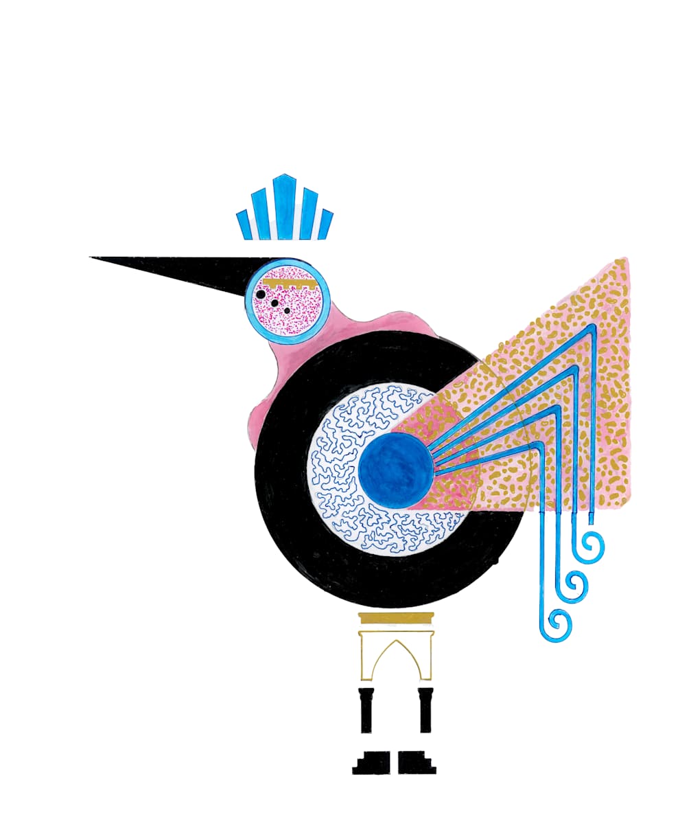 58 Imperious Pecker by Timothy Ray Horn  Image: IMPERIOUS PECKER