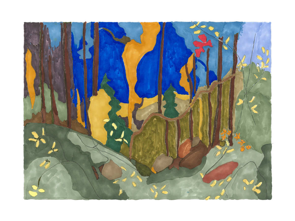 7 - landscape impressionist by Timothy Ray Horn, Image 1.