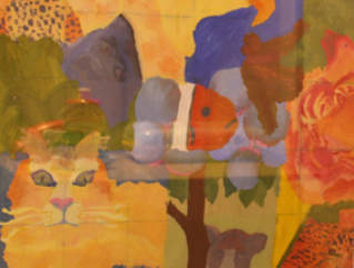 Lesson in Collage Painting by Emily Pitt 