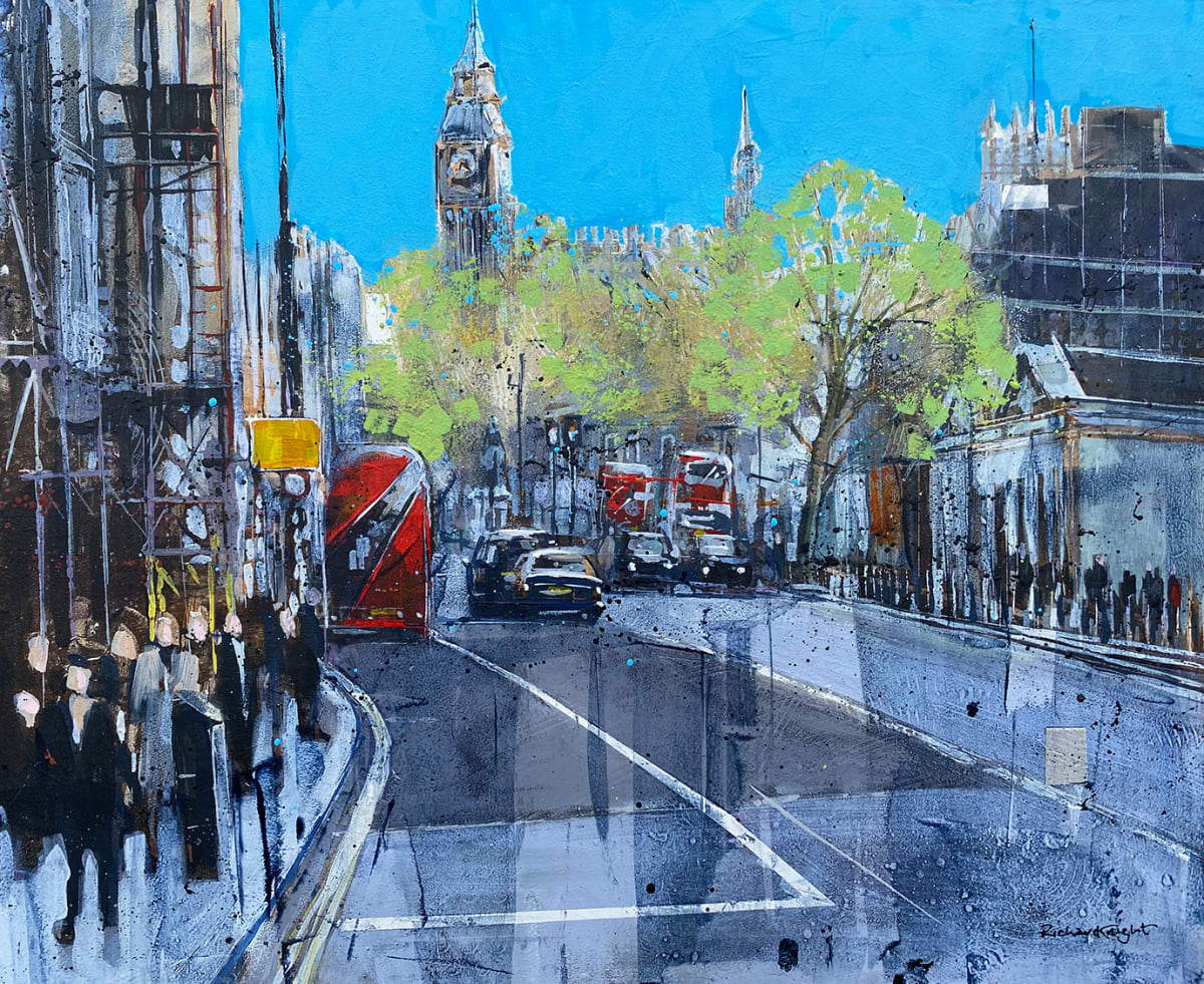 Whitehall buses by Richard Knight  Image: Whitehall Buses, London