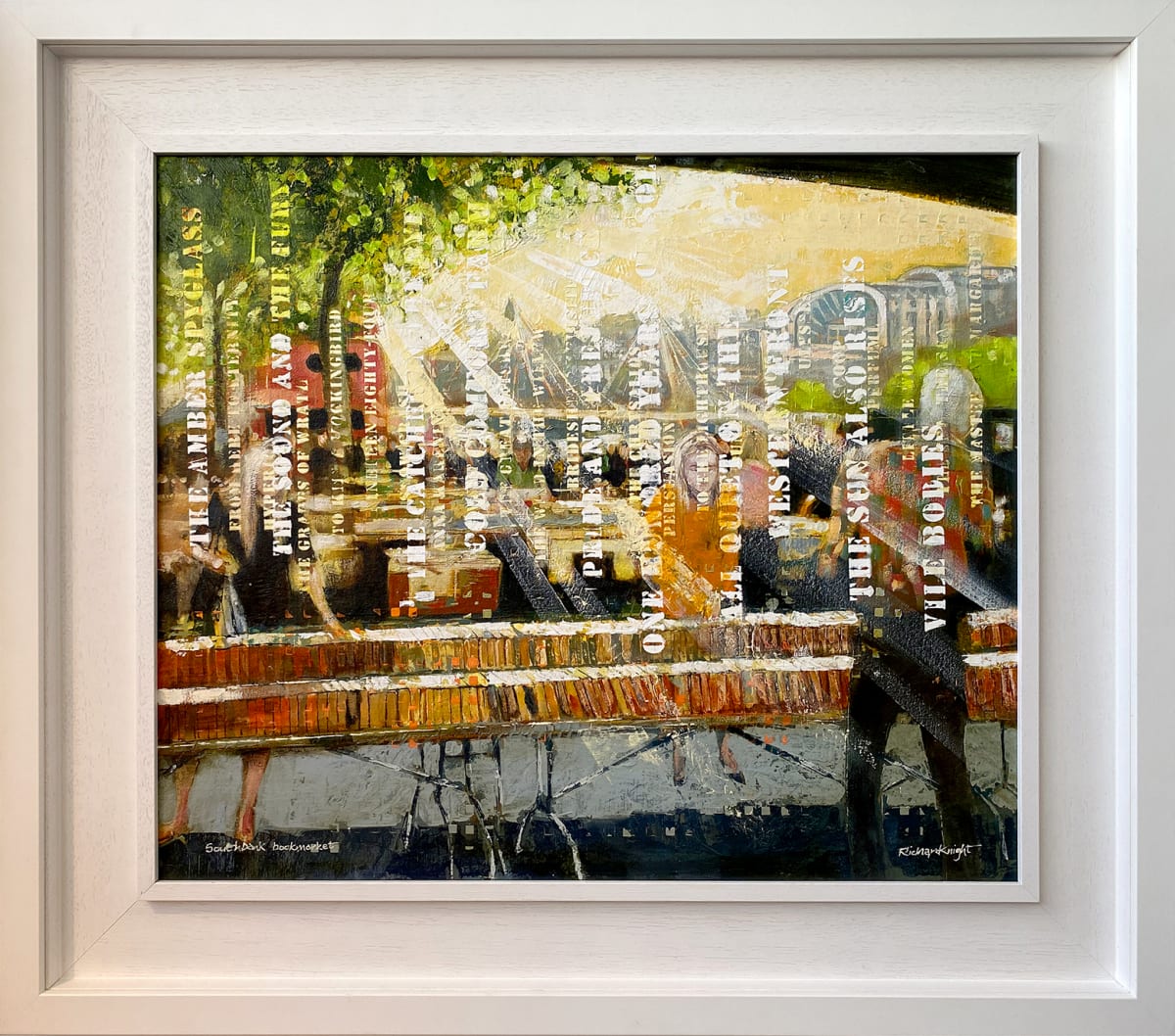 Southbank Bookmarket by Richard Knight  Image: Southbank Bookmarket, London